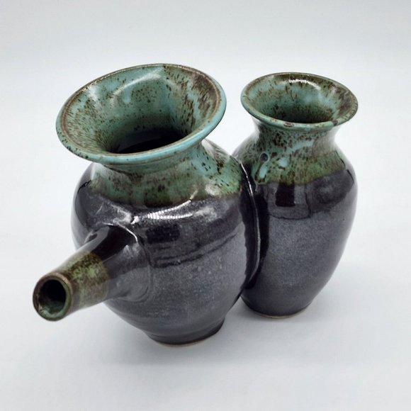 Vanessa Kettering Pottery Double Jars with Spout - Picture 1 of 7